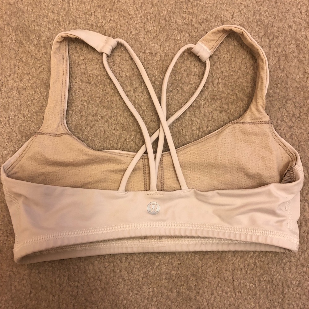 White lululemon Sports Bra